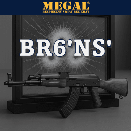 Szyba kuloodporna klasy BR6